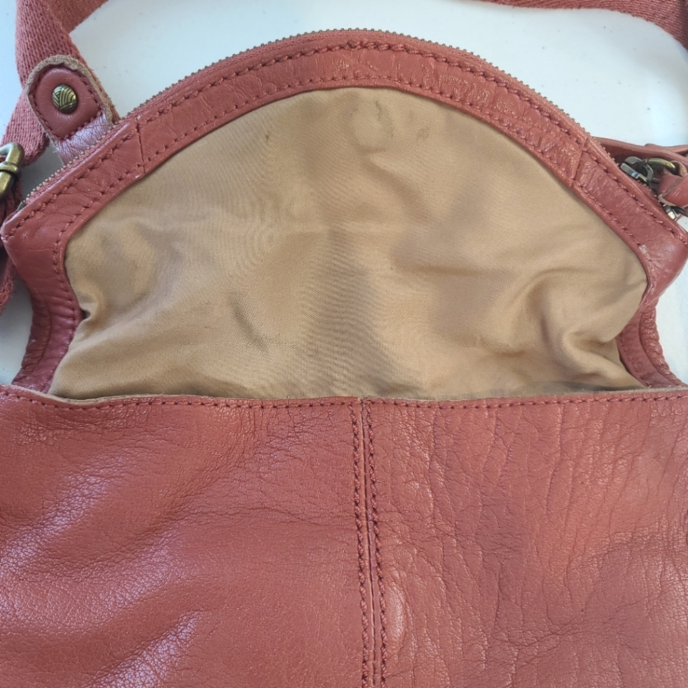The Sak Leather Studded Foldover Crossbody Bag - Picture 4 of 10